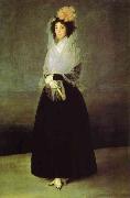 Francisco Jose de Goya The Countess of Carpio, Marquesa de la Solana. France oil painting reproduction